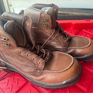 Brown Leather Men's Boots